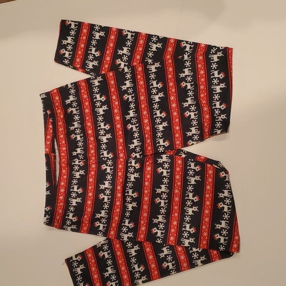 Rudolph & Clarice holiday leggiy - Picture 1 of 3